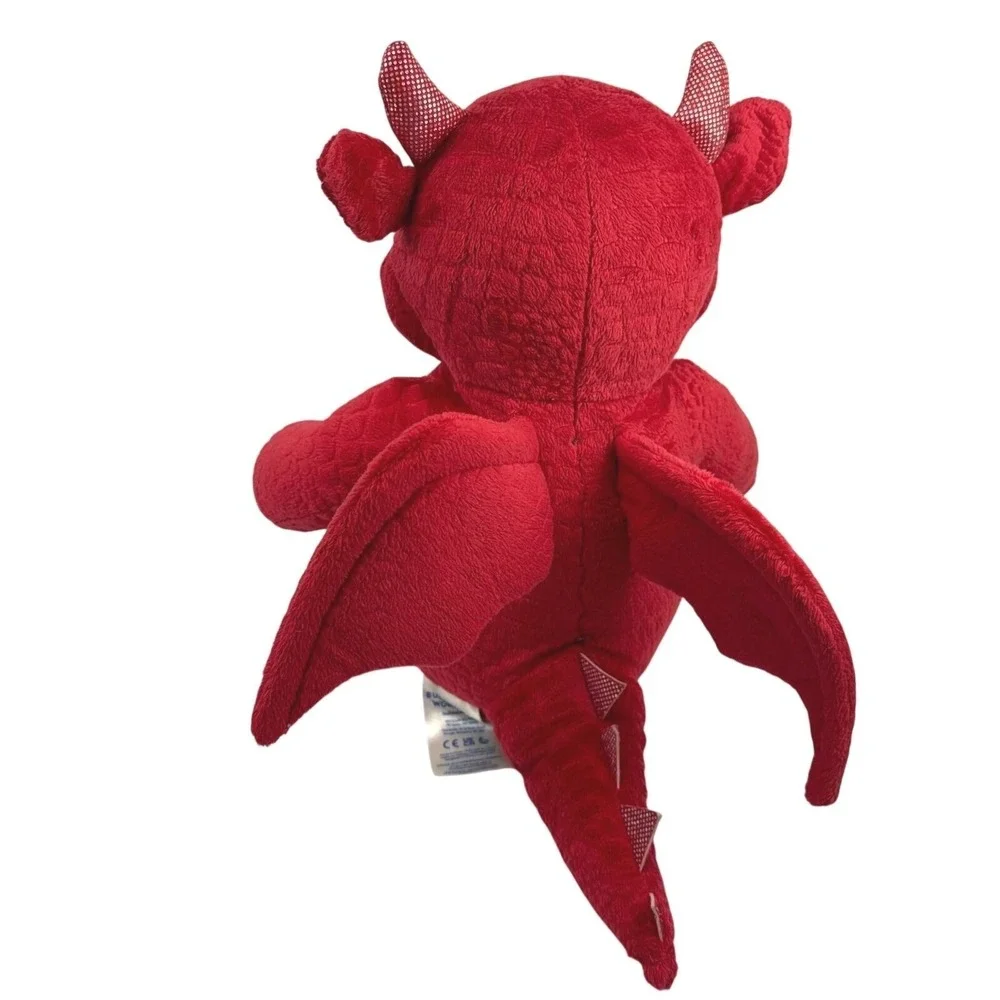 Build-A-Bear MagiQuest Charlock Red Dragon Great Wolf Lodge Glow Eyes Retired